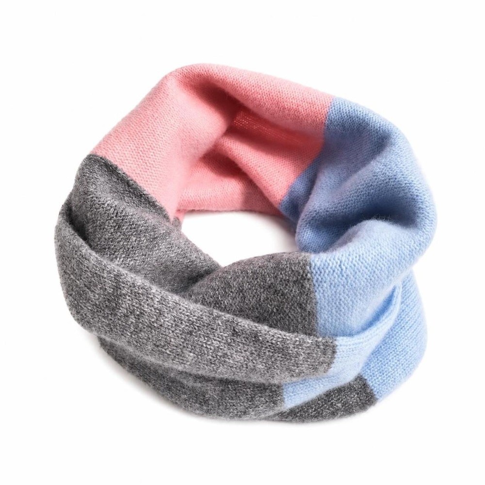 Infinity Scarf Knit - Bufanda infinita de punto con costuras