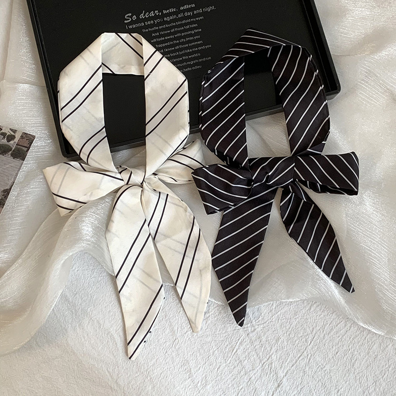 Silk Tie Striped - Nueva bufanda de seda a rayas