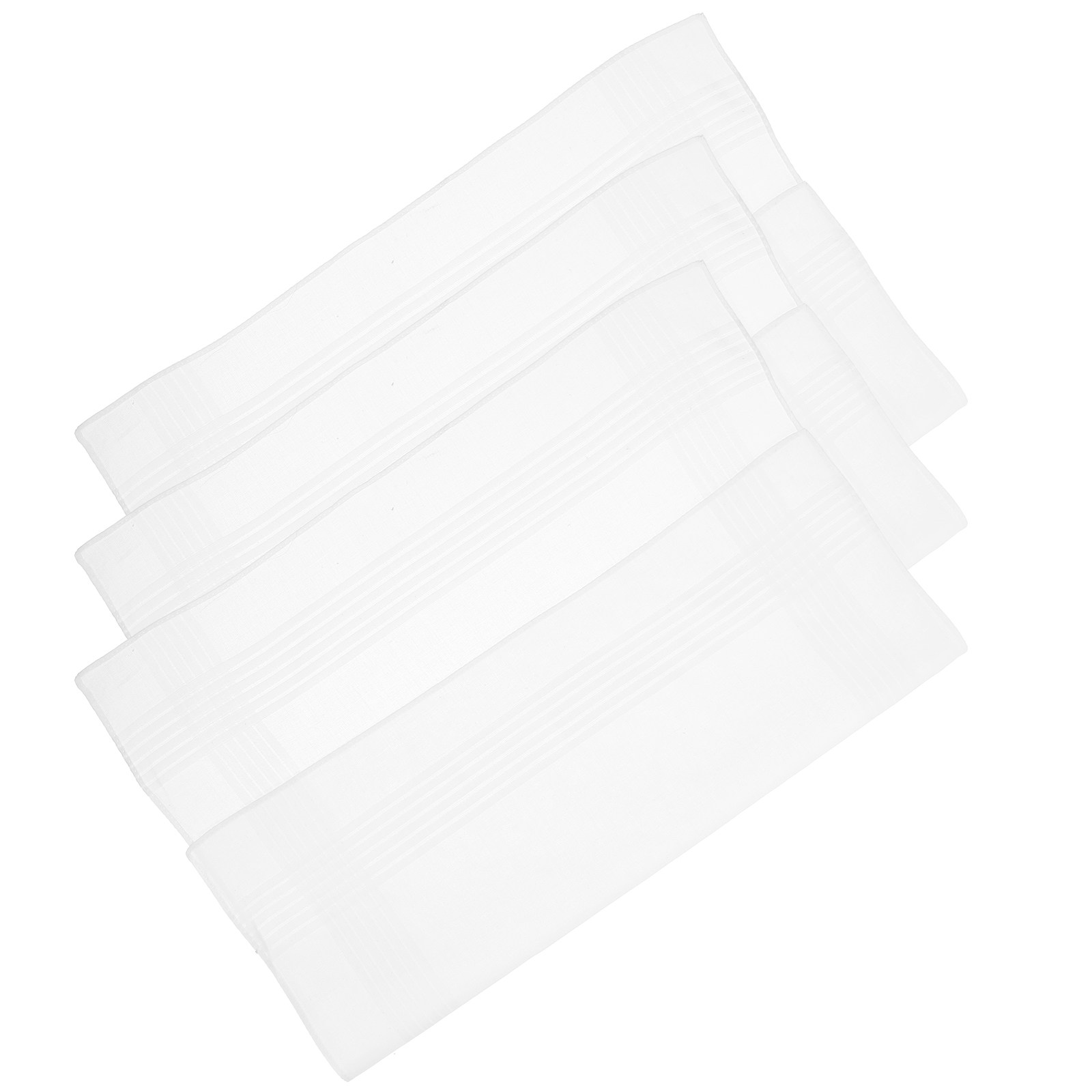 3 Pañuelos de Algodón Blanco P - Handkerchief Cotton Men reseña y precio